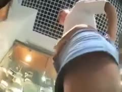 My favorite moment in the public voyeur spy upskirt movie scene